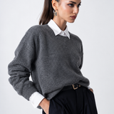 Jersey Tania Gris Claro Cashmere