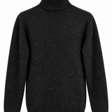 Jersey Mona Cuello alto en Negro