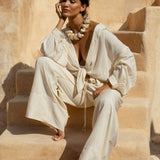 Camisa Ester Beige