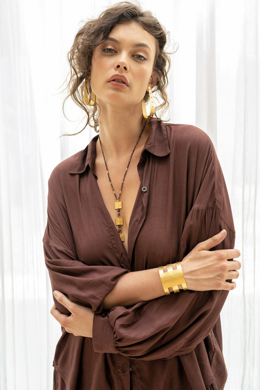 Camisa Ester Trufa