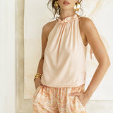 Top Elara Rosa claro