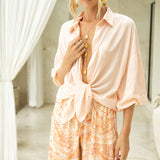 Camisa Ester Rosa Claro