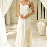Vestido Brianca Blanco roto