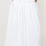 Falda Midi Blanca