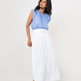 Falda Midi Blanca