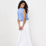 Falda Midi Blanca