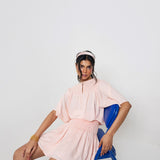 Falda Smock Rosa