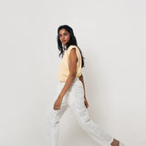 Pantalón Bordado Blanco