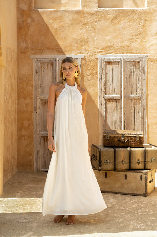 Vestido Agata Blanco roto