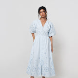Vestido Camisero Bordado