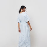 Vestido Camisero Bordado