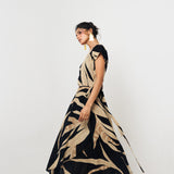 Vestido Cruzado Estampado