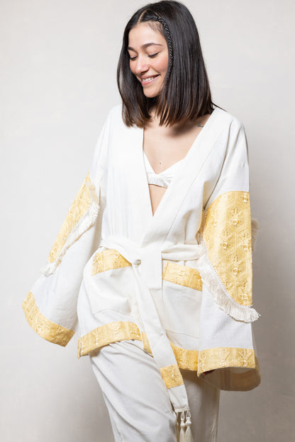 Yellow Kensho Kimono
