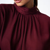 Blusa Melisa Burdeos