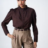 Camisa Eloise Marrón