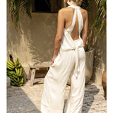 Pantalón Selena Blanco roto